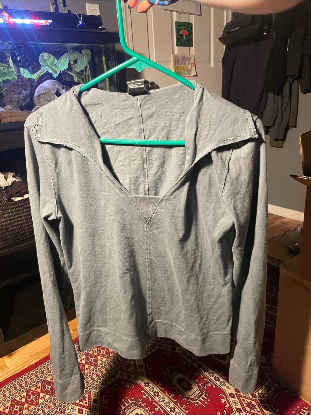 Blue diesel top